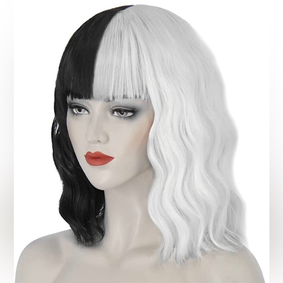 Cruella De vil Halloween wig - Picture 2 of 13